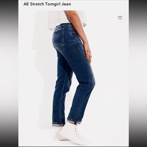 AE stretch tom girl Jean